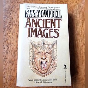 Ancient Images Vintage Horror Paperback Book by Ramsey Campbell